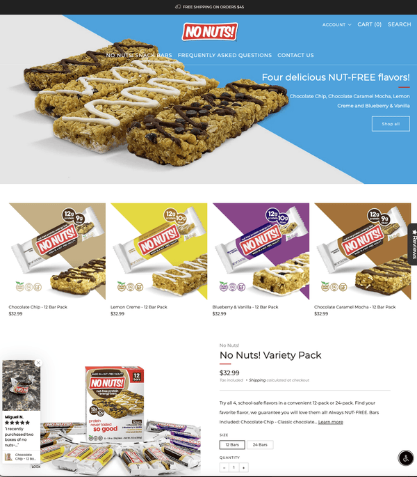 GoNoNuts.com: Your Ultimate Nut-Free Snack Destination - No Nuts!