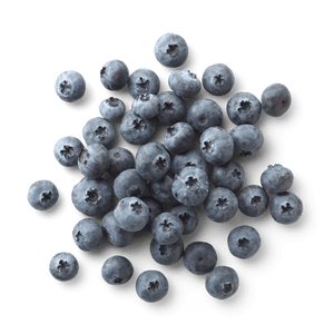 Fresh blueberries cluster, nut-free snack bar ingredient, allergy-friendly food