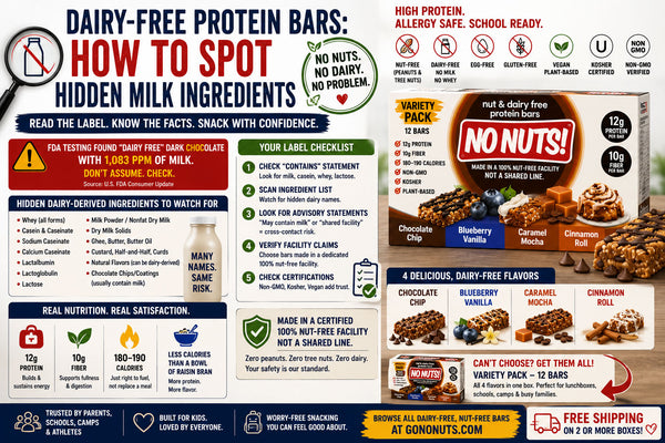Dairy-Free Protein Bars: How to Spot Hidden Milk Ingredients