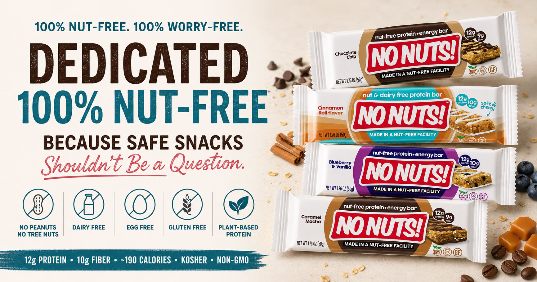 Are These Bars Safe for Nut Allergies? What "Dedicated 100% Nut-Free ...