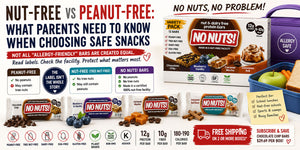 Nut-Free vs Peanut-Free: What Parents Need to Know When Choosing Safe Snacks