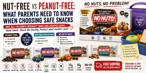 Nut-Free vs Peanut-Free: What Parents Need to Know When Choosing Safe Snacks