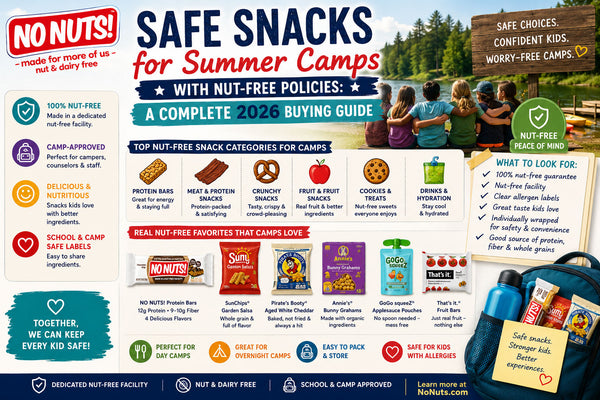 Safe Snacks for Summer Camps With Nut-Free Policies: A Complete 2026 Buying Guide