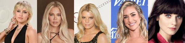 Five women with diverse hairstyles and outfits, allergy awareness, nut-free dairy-free snacks