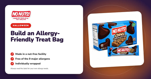 Build an Allergy-Friendly Treat Bag | No Nuts! Chewy Chocolate Chip granola bars box