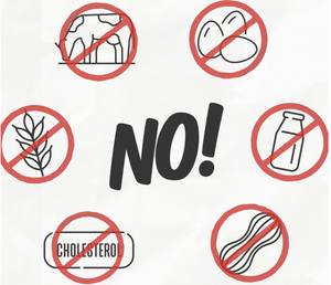 No Nuts allergy-friendly snack bar graphic with nut-free, dairy-free, egg-free, gluten-free icons.