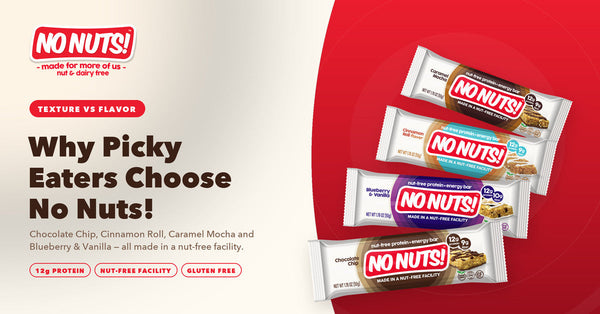 Texture vs Flavor: why picky eaters choose No Nuts! bars