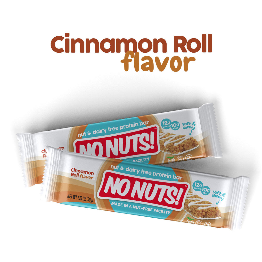 Cinnamon Roll No Nuts Snack Bars