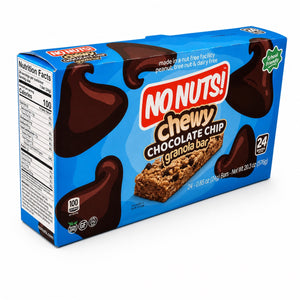 Chewy Chocolate Chip Snack Bars - 192 Bar Case (8 boxes of 24 bars)