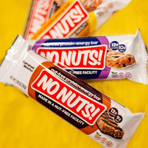 No Nuts! 4-Pack Sampler - Chocolate Chip, Lemon Creme, Blueberry & Vanilla and Caramel Mocha - No Nuts! Nut-Free Snacks