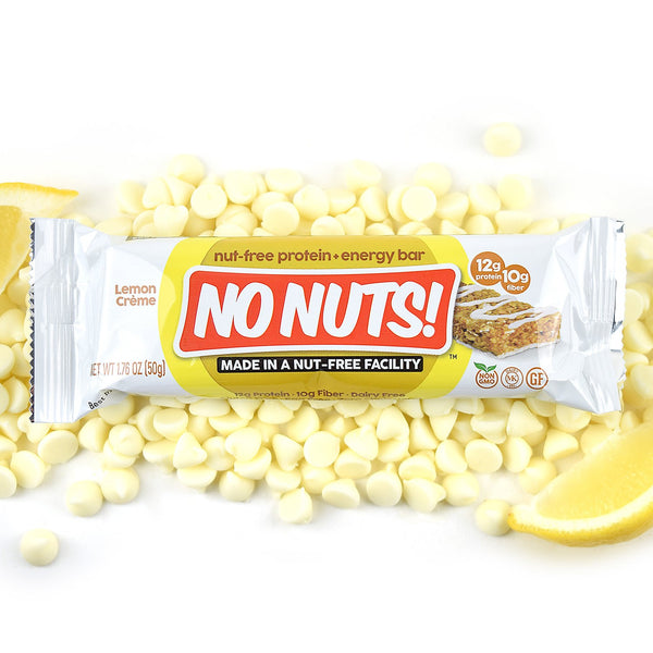 Barre protéinée à la crème de citron sans noix
