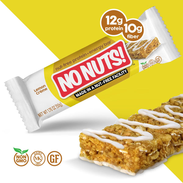 Lemon Creme - 12 Bar Pack - No Nuts! Nut-Free Snacks